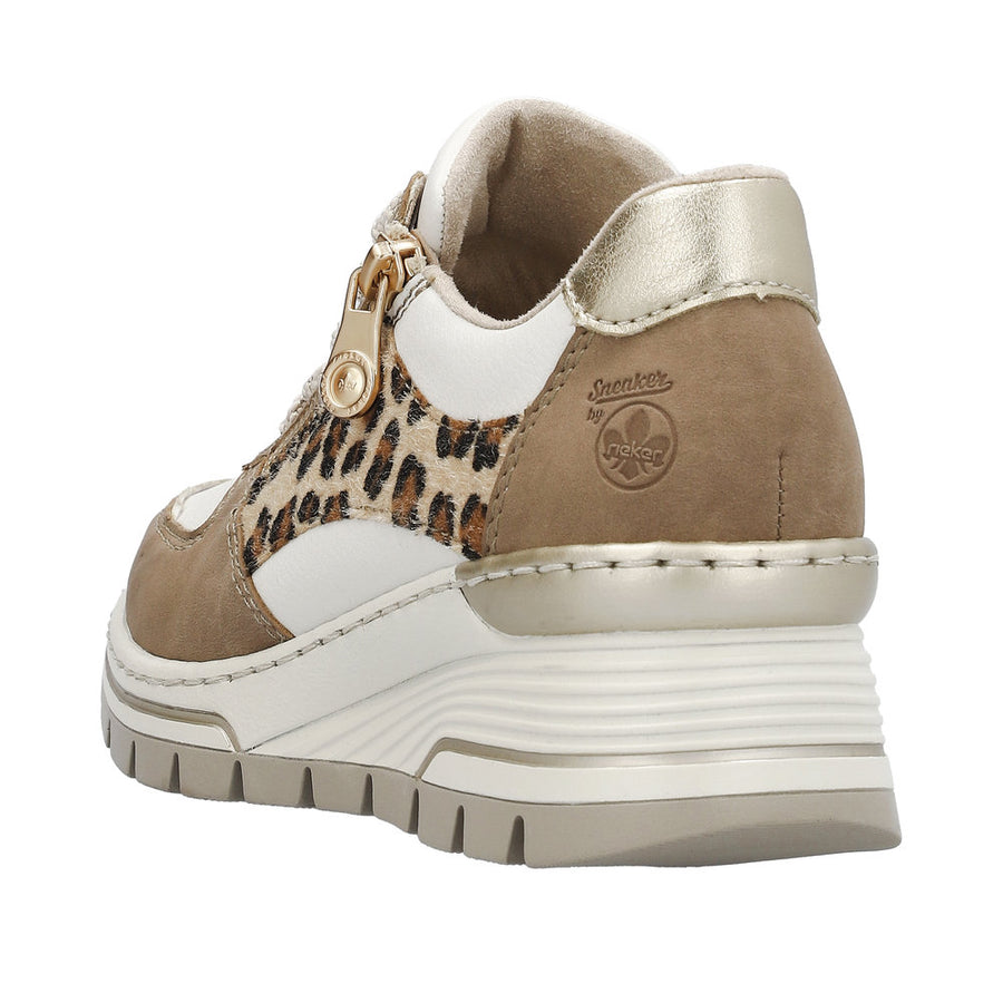 Rieker - N8308-64 - White Leopard - Shoes