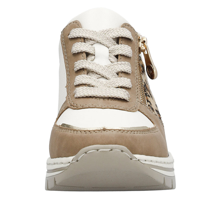 Rieker - N8308-64 - White Leopard - Shoes