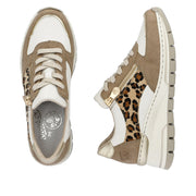 Rieker - N8308-64 - White Leopard - Shoes