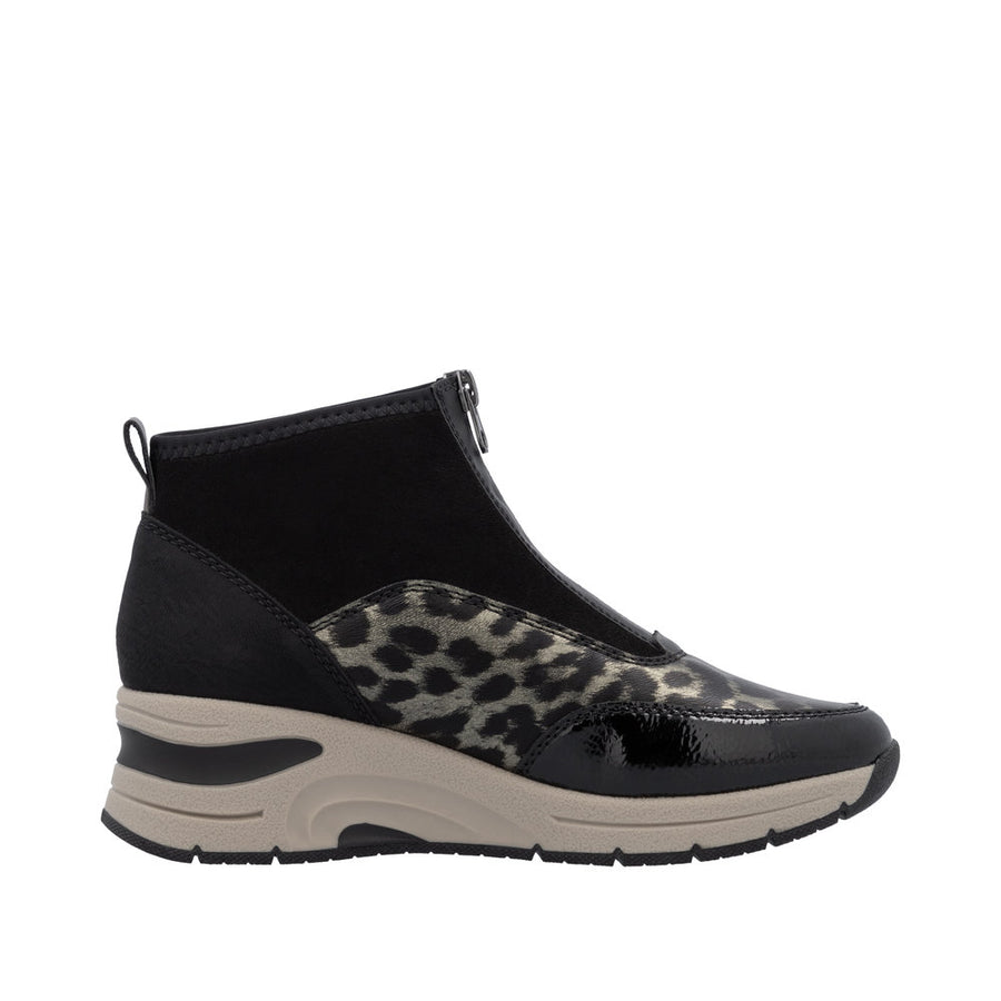 Rieker - N9362-00 - Black/Gold-Schwarz - Boots