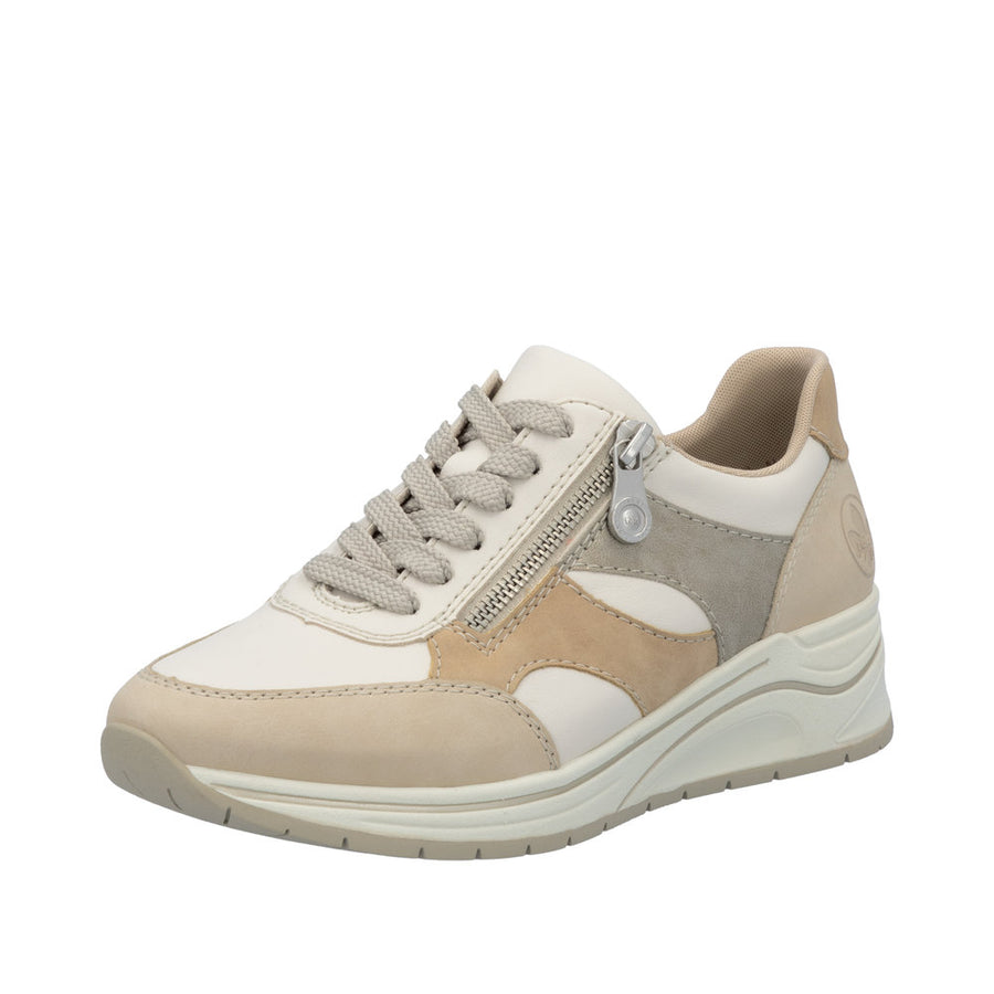 Rieker - N9518-60 - Perle/Porzellan/Marble/Perle - Shoes