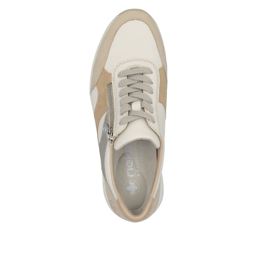Rieker - N9518-60 - Perle/Porzellan/Marble/Perle - Shoes