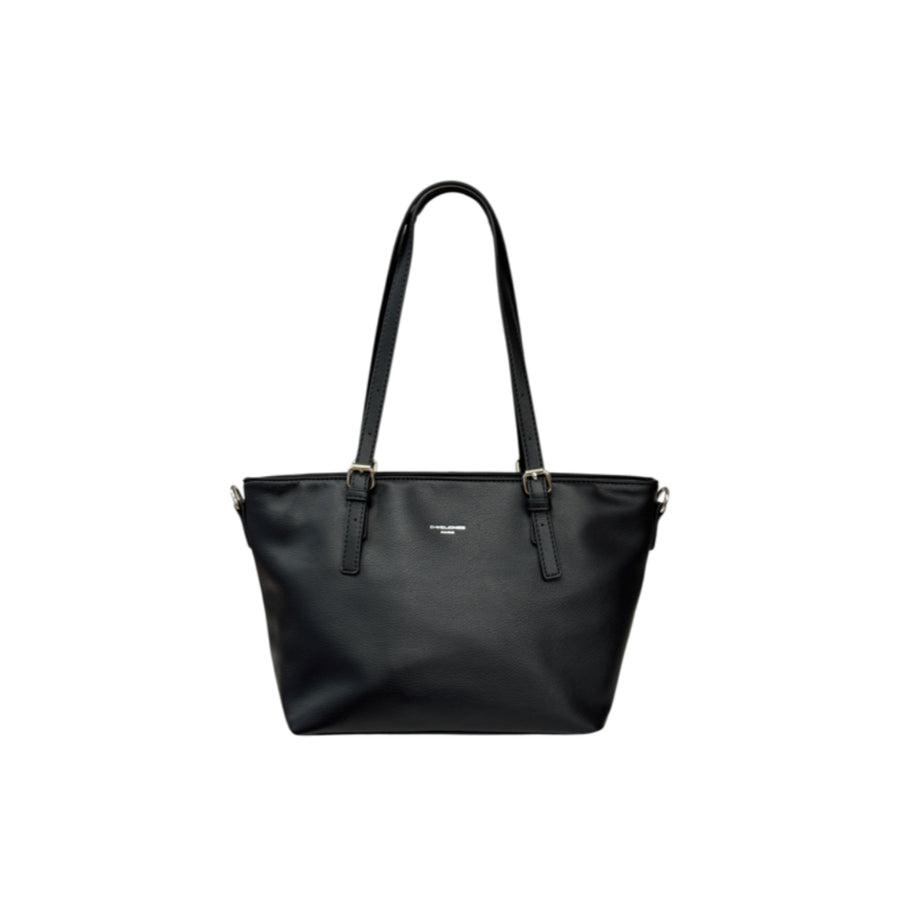 David Jones - Medium Shopper NV6201-1B-Black - Bags