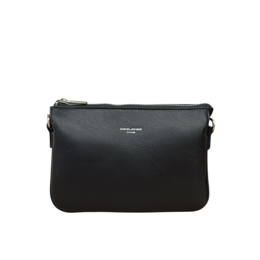 David Jones - Triple Gusset X-Body NVCM5319B-Black - Bags