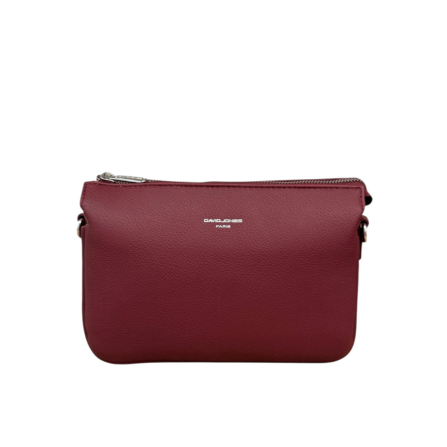 David Jones - Triple Gusset X-Body NVCM5319B-Windsor Wine - Bags
