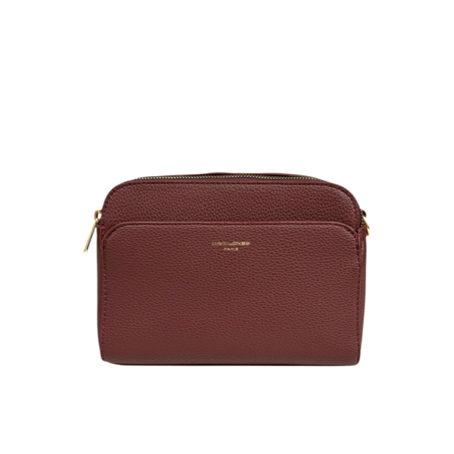 David Jones - Twin Zip Camera Bag NVCM7248-Bordeaux - Bags
