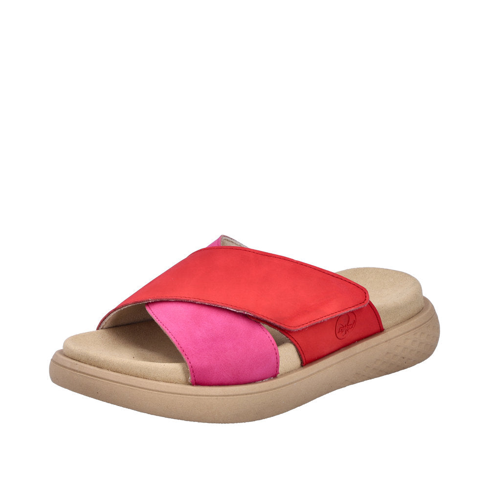 Rieker - V1579-33 - Magenta/Flamme - Sandals