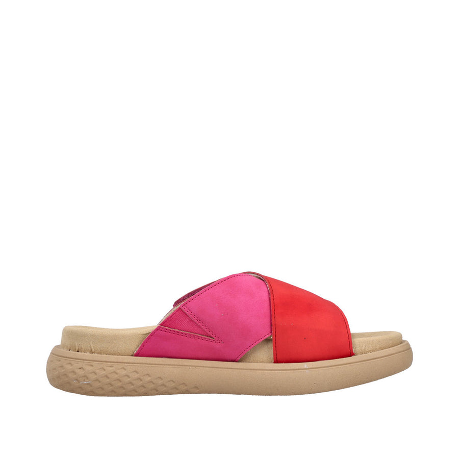 Rieker - V1579-33 - Magenta/Flamme - Sandals