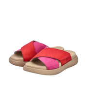Rieker - V1579-33 - Magenta/Flamme - Sandals