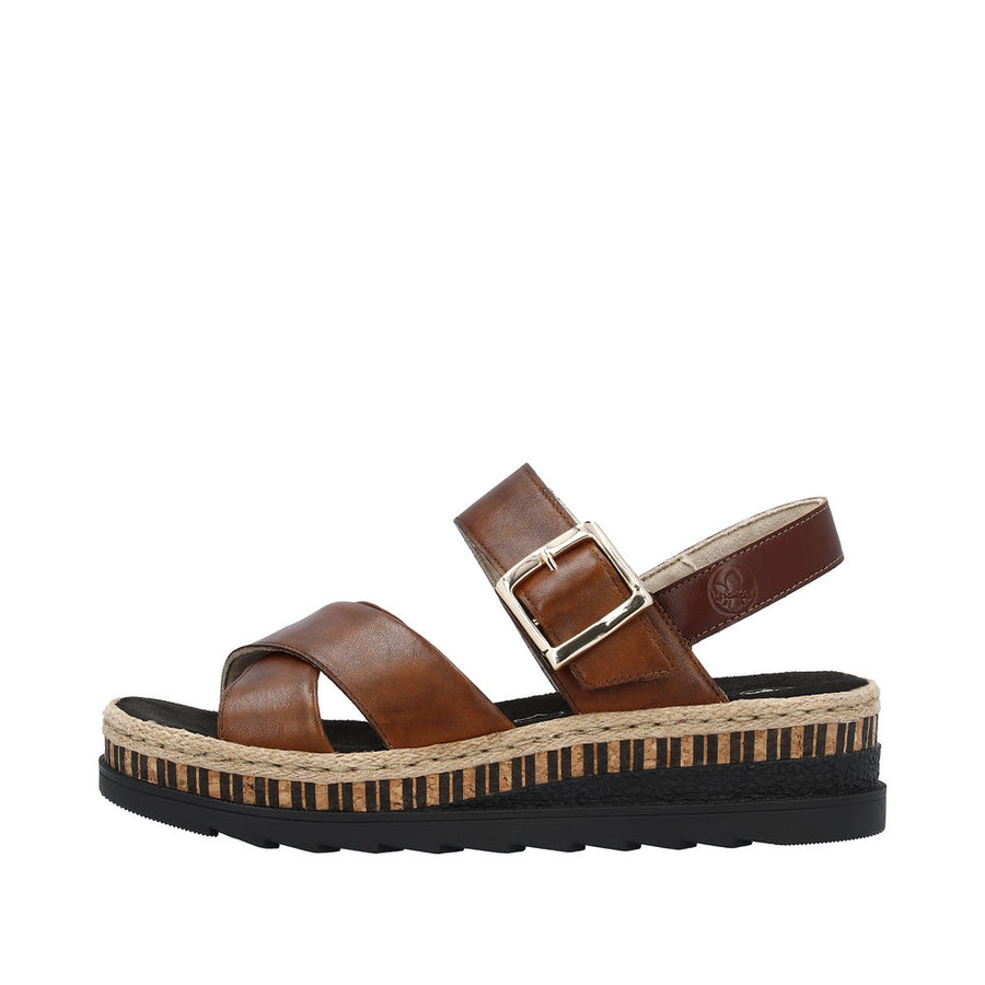 Rieker - V7951-24 - Reh/Peanut - sandals