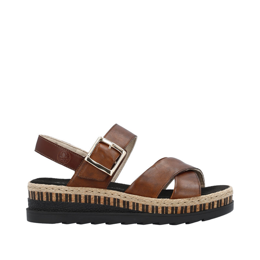 Rieker - V7951-24 - Reh/Peanut - sandals