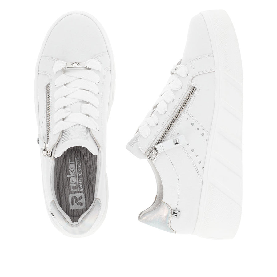 Rieker - W0505-80 - White - Shoes