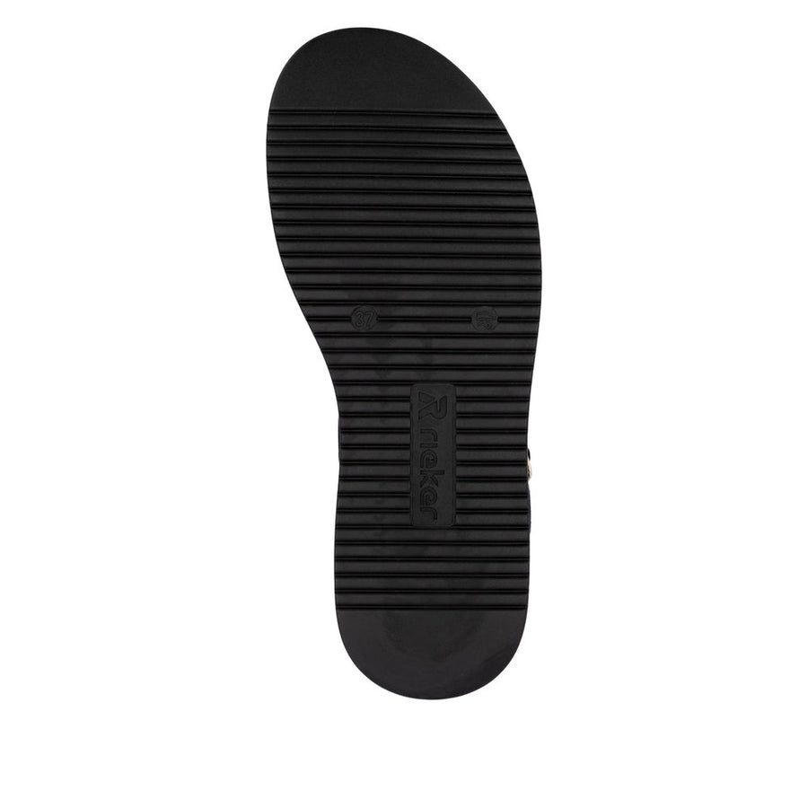 Rieker - W0853-00 - Schwarz - Sandals