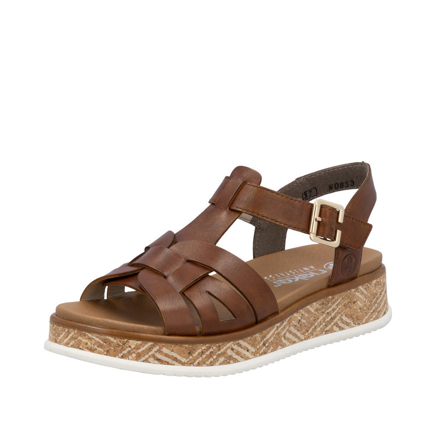 Rieker - W0853-24 - Reh - Sandals
