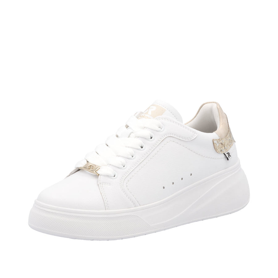 Rieker - W2303-80 - White/Gold/Silver - Shoes
