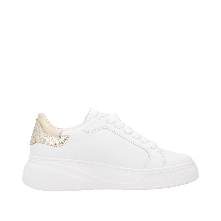 Rieker - W2303-80 - White/Gold/Silver - Shoes