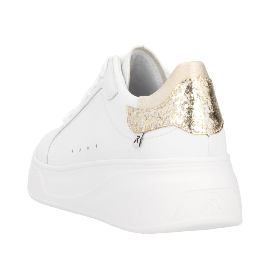 Rieker - W2303-80 - White/Gold/Silver - Shoes