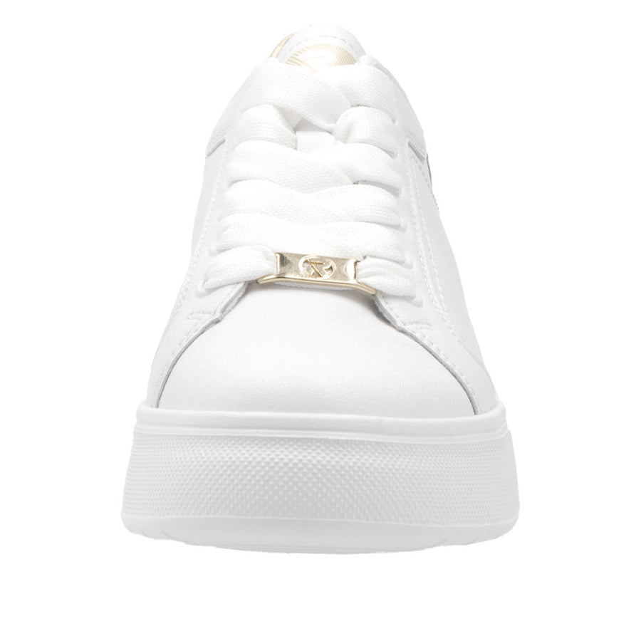 Rieker - W2303-80 - White/Gold/Silver - Shoes