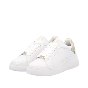 Rieker - W2303-80 - White/Gold/Silver - Shoes
