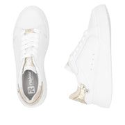 Rieker - W2303-80 - White/Gold/Silver - Shoes