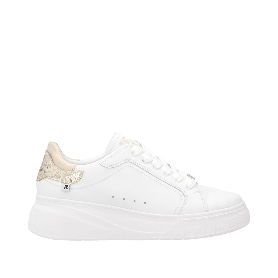 Rieker - W2303-80 - White/Gold/Silver - Shoes