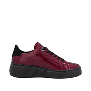 Rieker - W2601-35 - Cherry/Schwarz - Shoes
