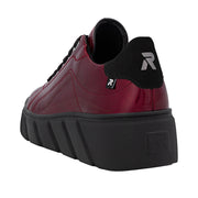 Rieker - W2601-35 - Cherry/Schwarz - Shoes