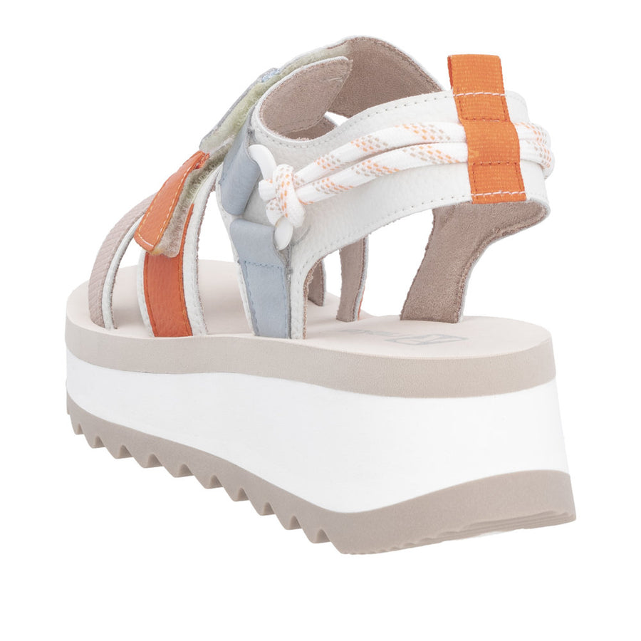 Rieker - W3052-90 - Paper/Lightrose/Salmon/Carrot/Ciel - Sandals