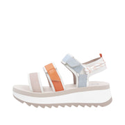 Rieker - W3052-90 - Paper/Lightrose/Salmon/Carrot/Ciel - Sandals