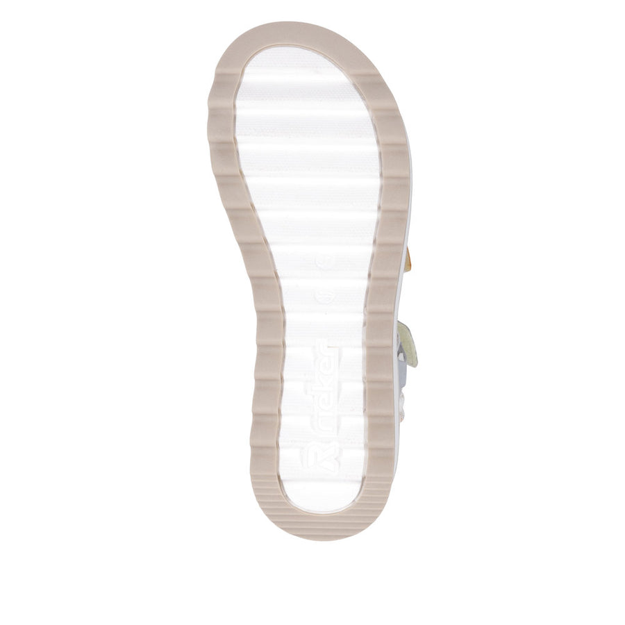 Rieker - W3052-90 - Paper/Lightrose/Salmon/Carrot/Ciel - Sandals