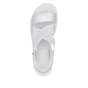Rieker - W3053-90 - Silber/Weiss-Silber - Sandals