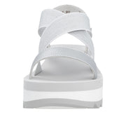 Rieker - W3053-90 - Silber/Weiss-Silber - Sandals