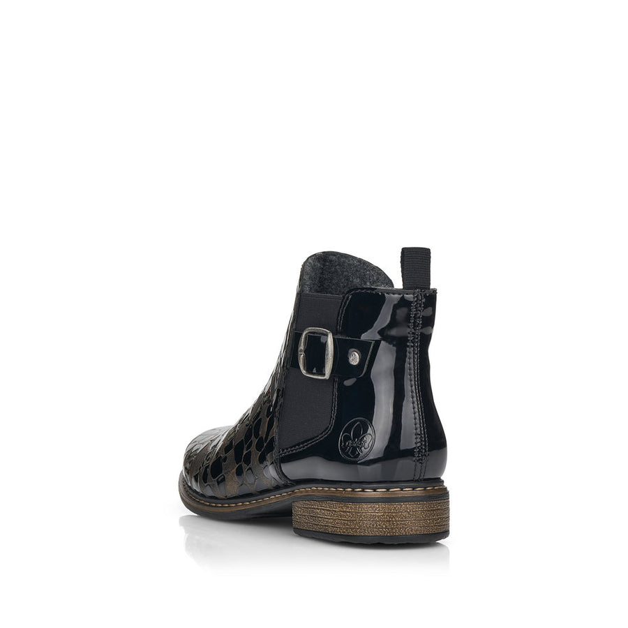 Rieker - Z4965-90 - Bronze/Schwarz - Boots
