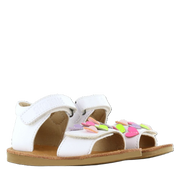 Shoesme - Classic Sandal - White Multicolor Hearts - Sandals