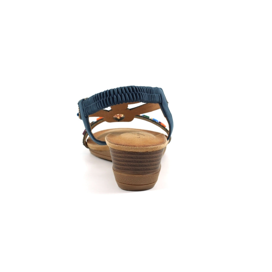 Lunar - Epsom - Navy - Sandals