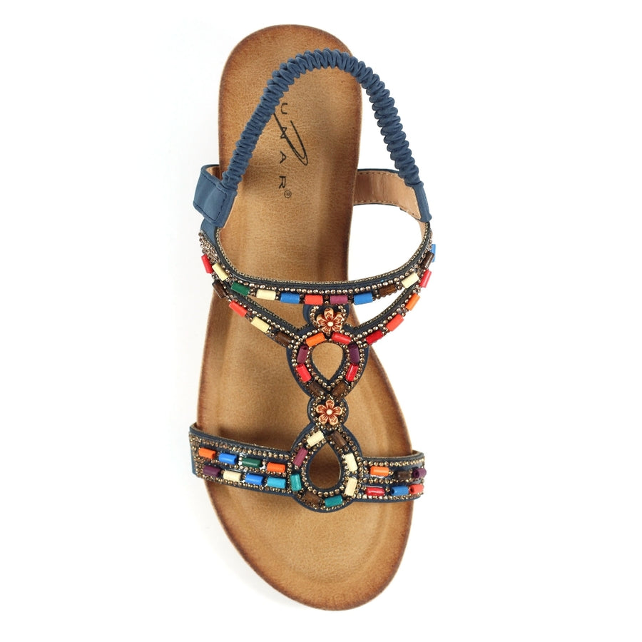 Lunar - Epsom - Navy - Sandals