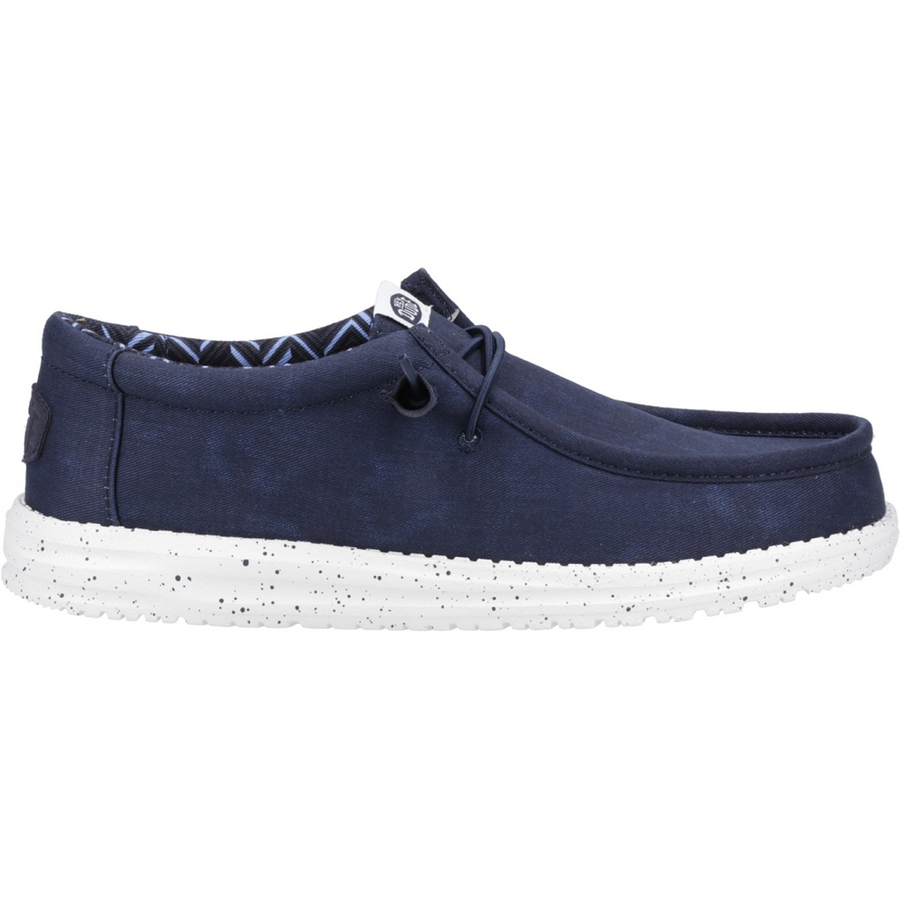Hey Dude - Wally Canvas - Navy - Canvas Shoes