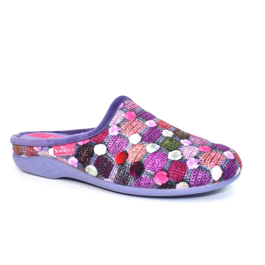 Lunar - Crackle - Purple - Slippers