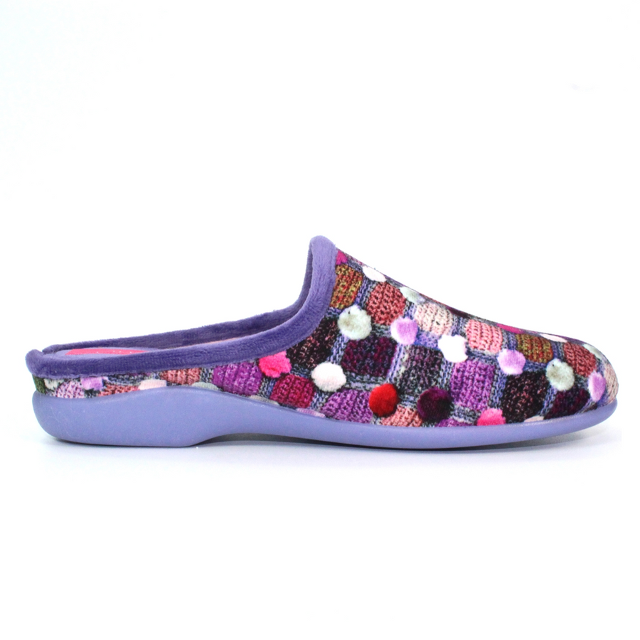 Lunar - Crackle - Purple - Slippers