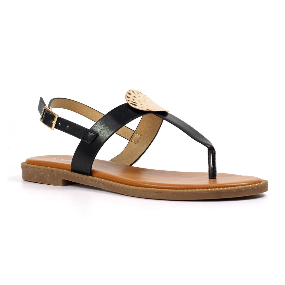 Lunar - Pascal - Black - Sandals