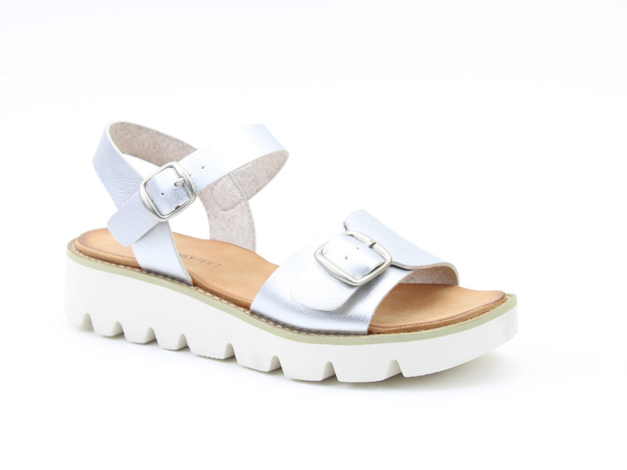 Heavenly Feet - Trudy - Silver - Sandals