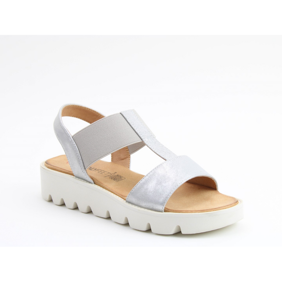 Heavenly Feet - Ritz Shimmer - Silver Shimmer - Sandals