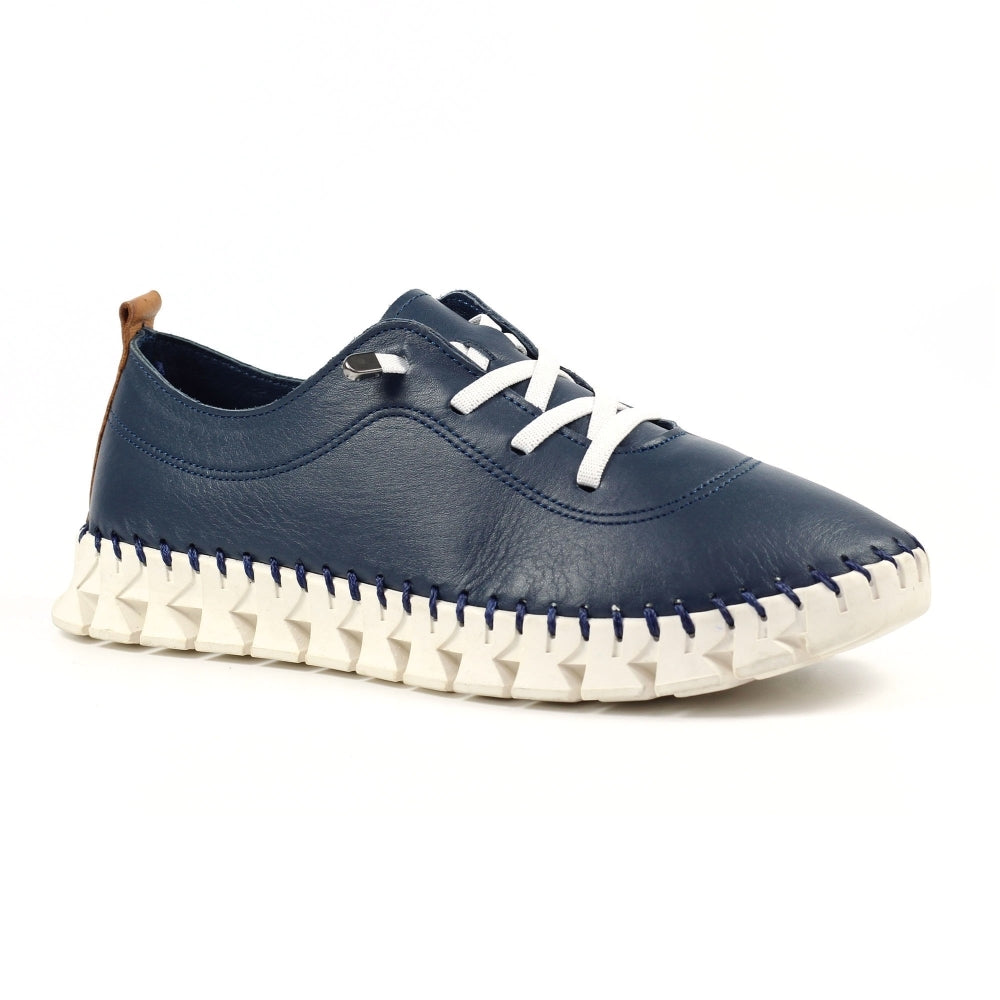 Lunar - St Austell - Navy - Shoes