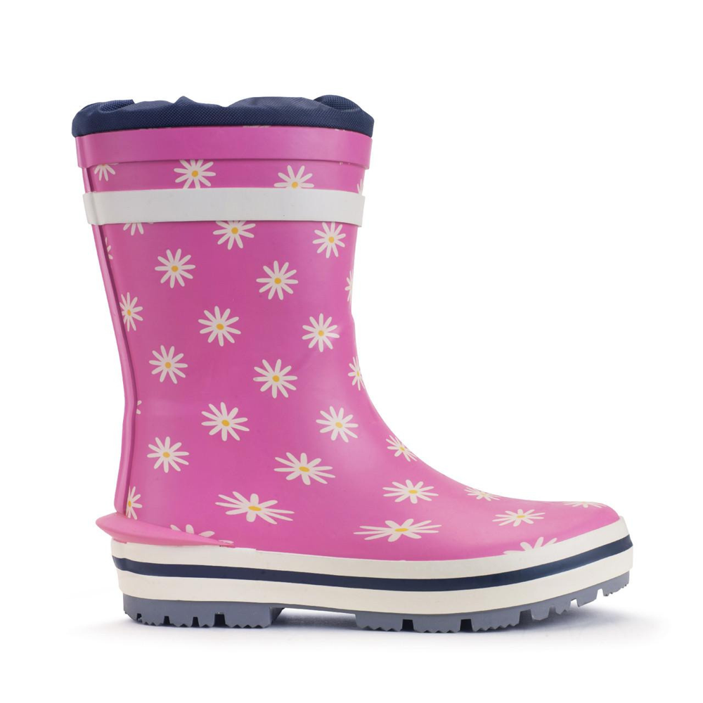 Start Rite - Little Puddle - Pink Daisy - Wellingtons
