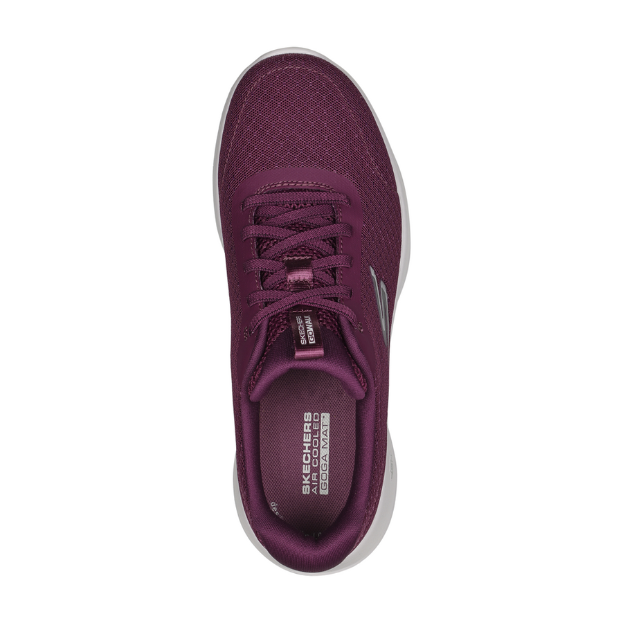Skechers Go Walk Joy Sea Wind PLUM Trainers Colton Footwear
