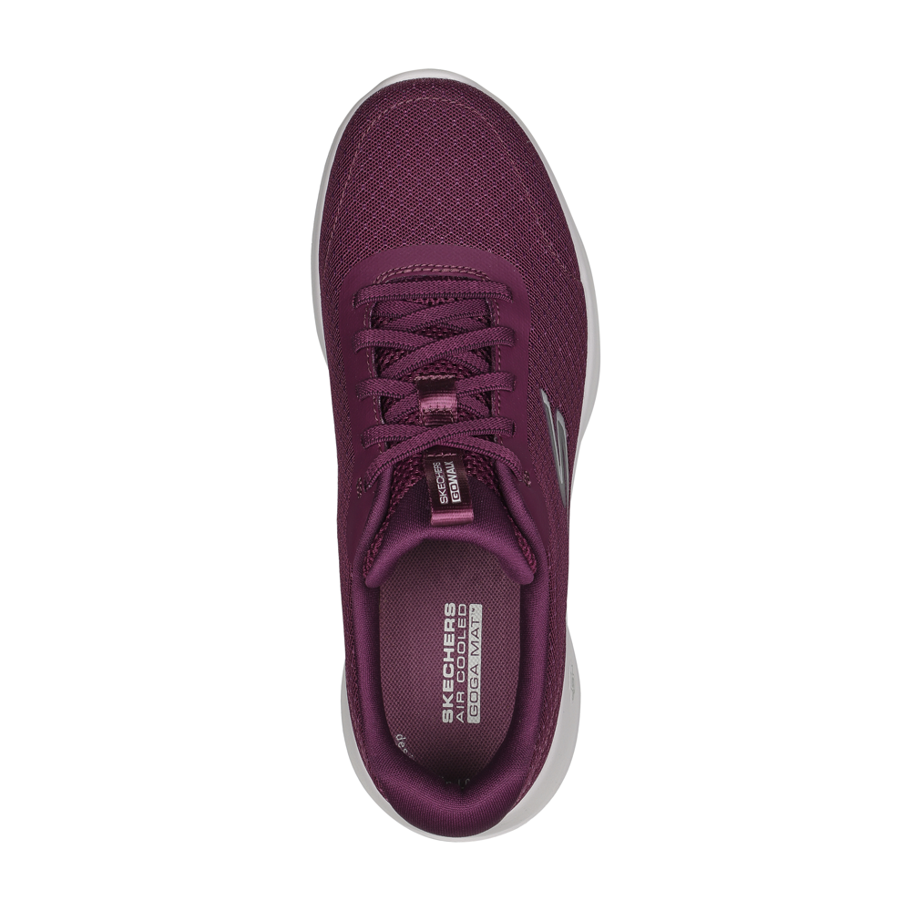 Skechers go walk joy burgundy best sale