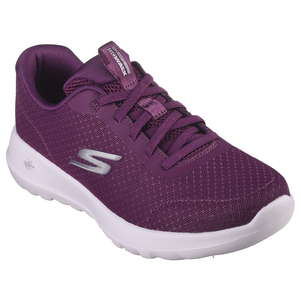 Skechers Go Walk Joy Sea Wind PLUM Trainers Colton Footwear
