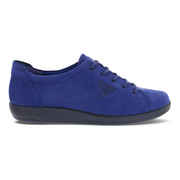 Ecco - 206503-02617- Soft 2 Tie - Blue Depths - Shoes