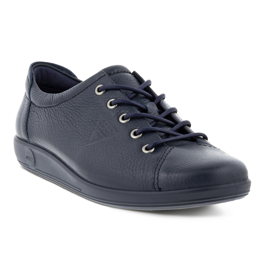 Ecco - 206503-11038 - Soft 2 Tie - Marine - Shoes