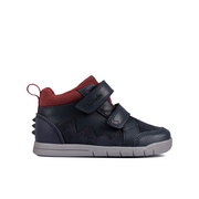 Rex Park T - Navy Leather
